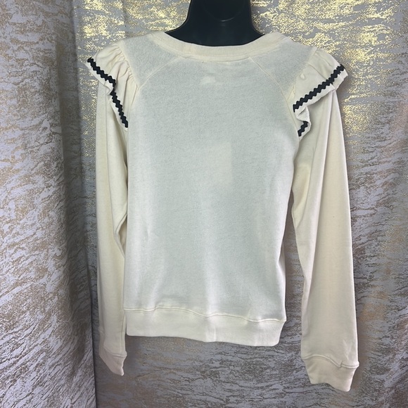 Industry Ivory 100% Cotton Women Sweatshirt M - Picture 10 of 15